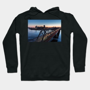 Alexandra Bridge over the Ottawa river Hoodie